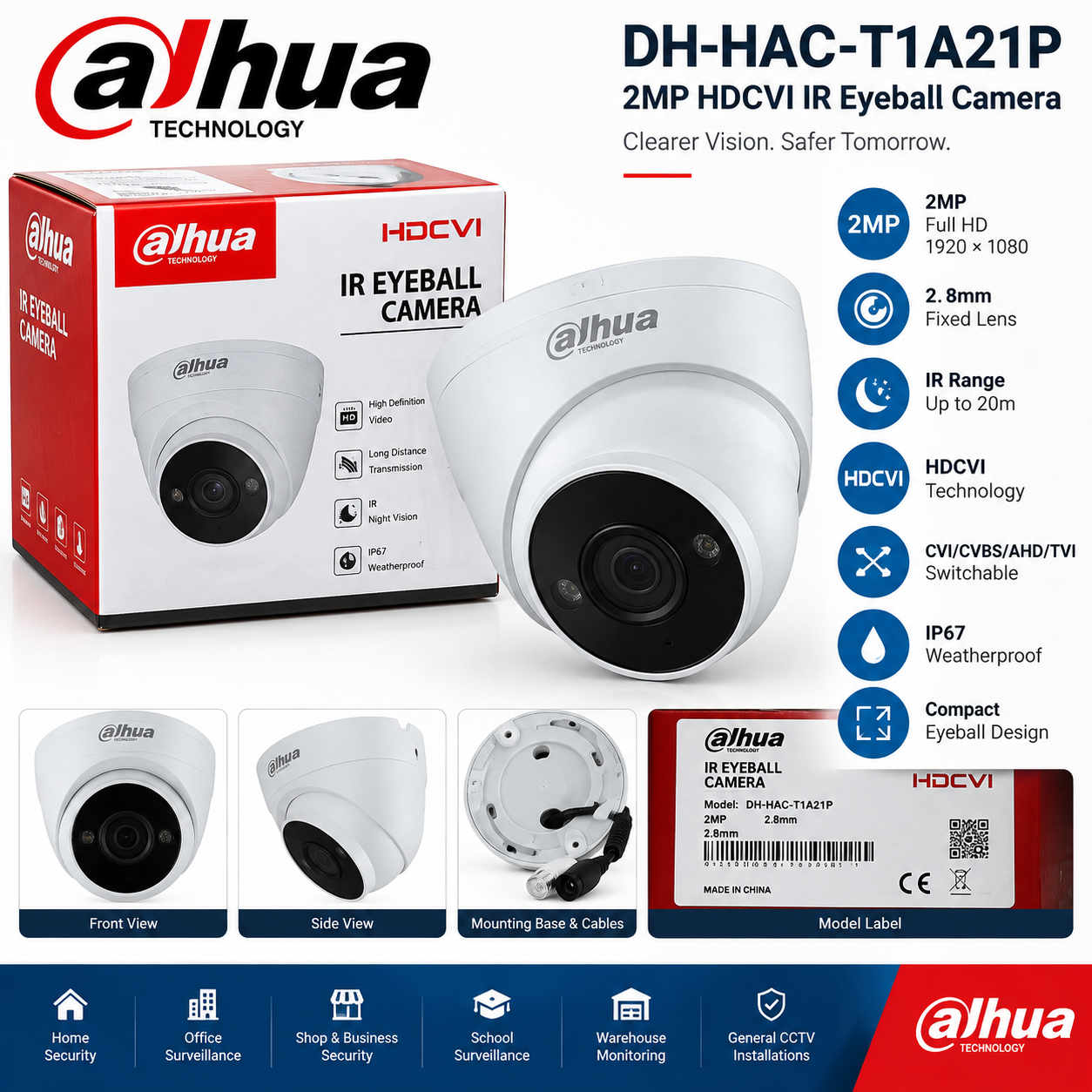 hdcvi ir eyeball cctv camera hdcvi ir eyeball cctv camera