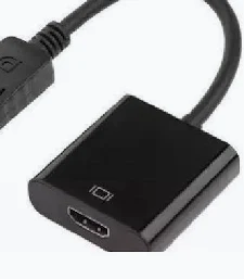 DisplayPort to HDMI adapter.